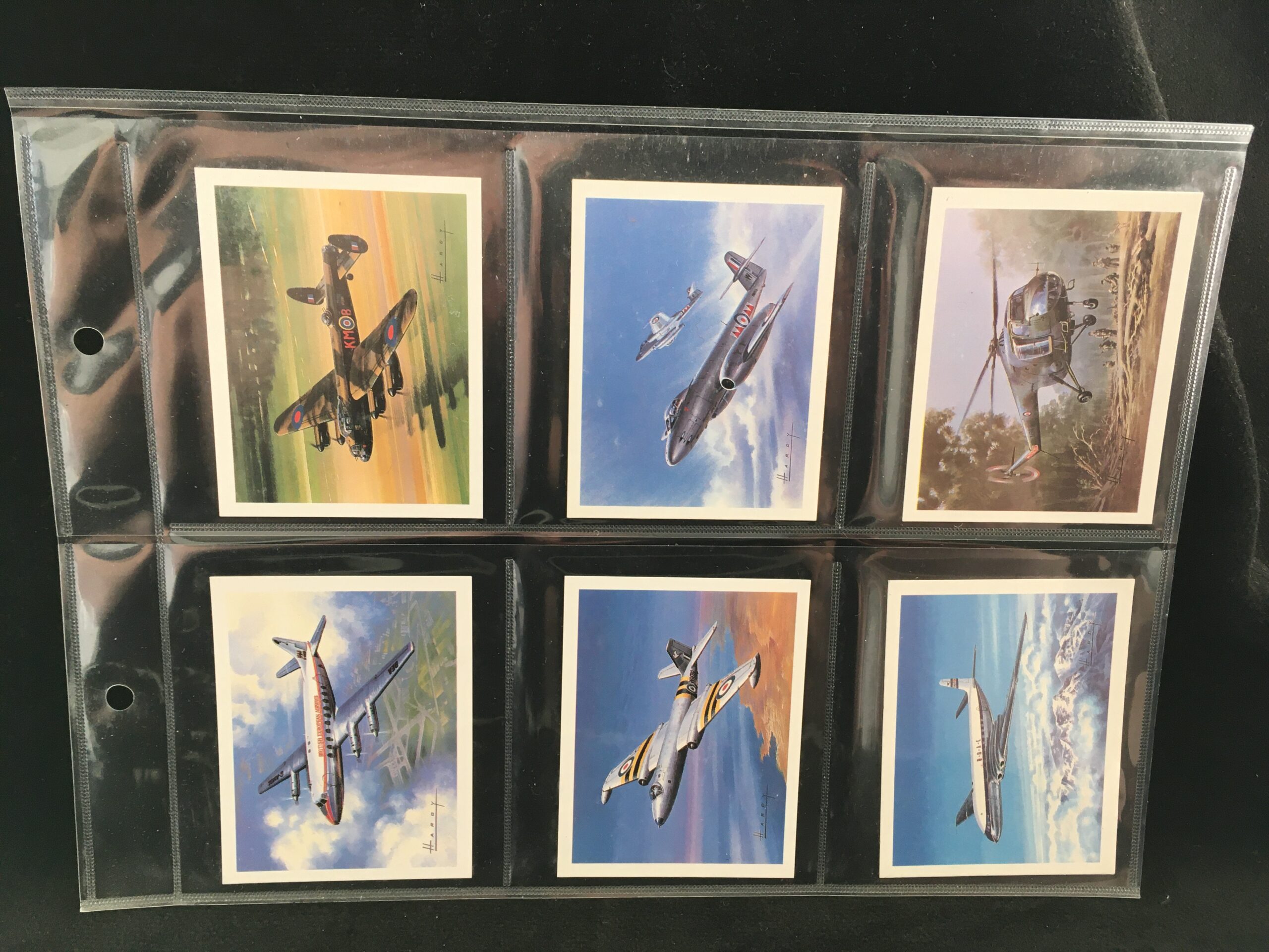 History of British Aviation (1988) - Cigarette cards | Trade cards ...