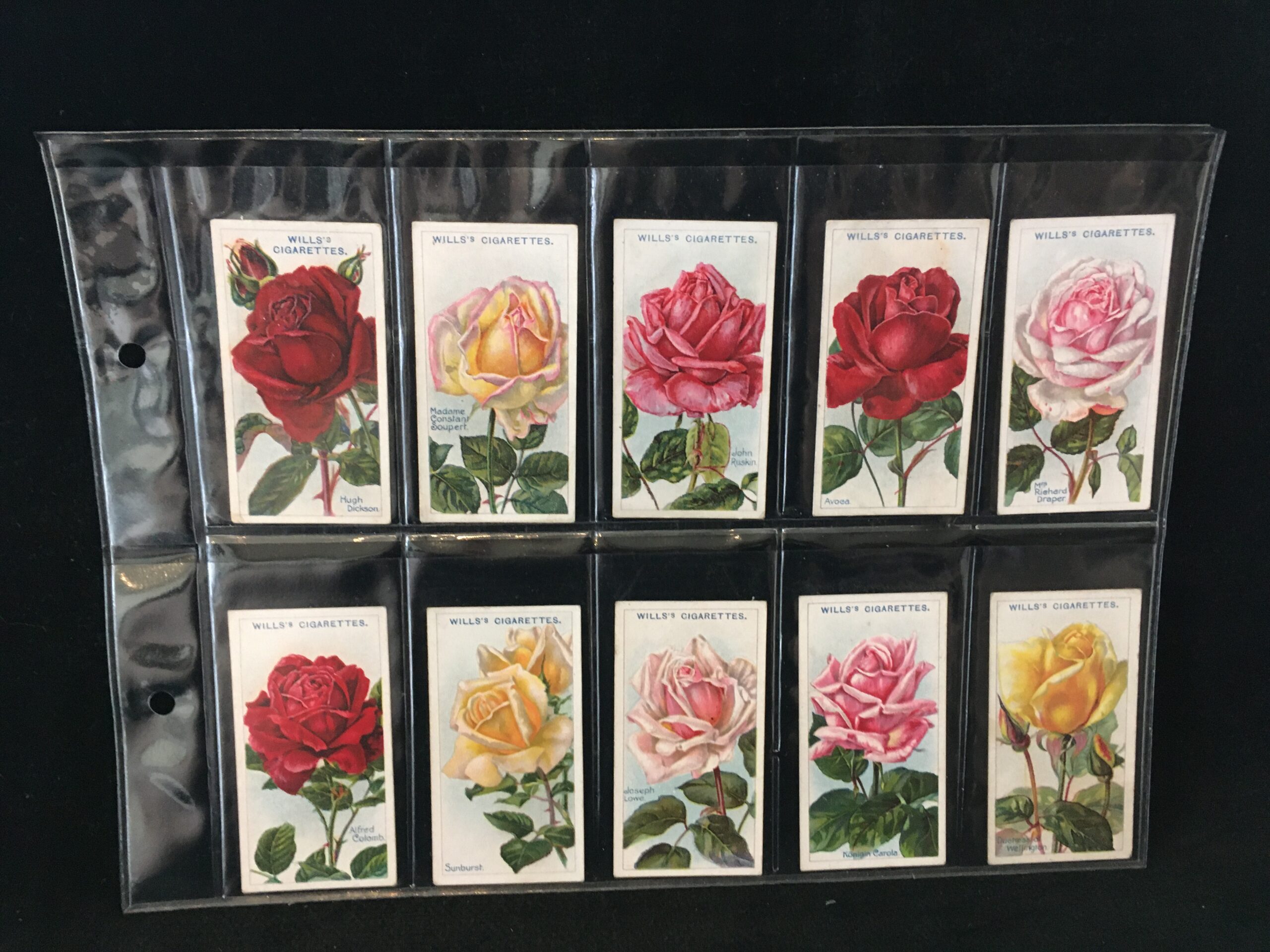 Roses (Second Series) (1913) - Cigarette cards | Trade cards | Coins ...
